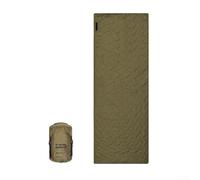 Sacco a pelo per campeggio, design caldo a temperatura costante con imbottitura in cotone imitazione seta, sistema portatile per dormire all'aperto per escursioni e viaggi, nero o sabbia (G100R destro