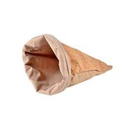 Sacco a pelo per gatto sughero e tela Natural Cork con rumore di piegatura 60 x h36 cm