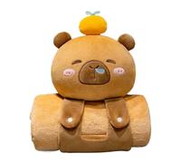 Sacco a pelo, per la scuola materna - Coperta portatile e morbida Capybara per bambini, comoda sciarpa multiuso, per feste di compleanno, riunioni di famiglia, uffici, scuola