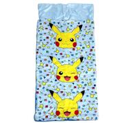 Sacco a Pelo Pokemon Picachu 140 x 70cm Coperta Campeggio per Bambini