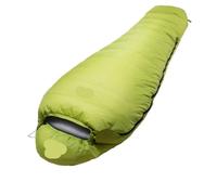 Sacco A Pelo Sacco a pelo invernale portatile in piuma d'oca a impermeabile caldo tre stagioni adatto for viaggi in campeggio(Green-400g)