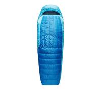Sea To Summit Trek-18°c Sleeping Bag Blu Regular / Left Zipper