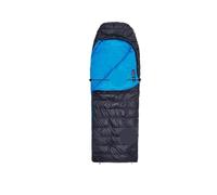 Sacco a pelo ultraleggero in piumino d'anatra bianca in nylon da campeggio for escursioni all'aperto invernale ispessito impermeabile Per Campeggio Escursionismo(Black M duck down)
