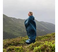 Sacco a pelo VAUDE Sioux 800 II Bleu Ouverture Droite