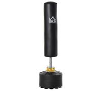 Sacco Boxe da Terra Autoportante con Base Riempibile Ø50x170 cm Nero