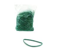 SACCO DA 1.KG ELASTICI IN PARA GOMMA COLORE VERDE VARIE MISURE SUPER RESISTENTI