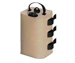 Sacco da 10 litri per tende da esterno per baldacchino e padiglione Ballasting con cuciture resistenti e maniglie integrate per il trasporto (kaki)