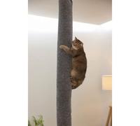 Sacco da arrampicata per gatti - KERBL - CARPET - 16 x 16 x 240 cm - Montaggio a soffitto - Poliestere