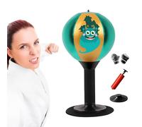 Sacco da boxe ad aspirazione, sacco da boxe da scrivania | Borsa da allenamento da tavolo con | Divertente palla da da tavolo, giocattoli portatili per il relax della per bambini, adulti, an