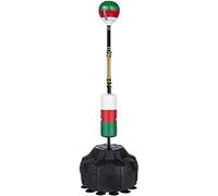 Sacco da Boxe Boxing Speed Ball Regolabile in Altezza Rimbalzo Reazione Target Training Equipment Home Esplosivo Boxing Ball Professionale Verticale Fitness Tumbler Sandbag, Black-5