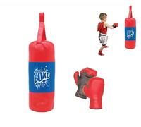 Sacco da Boxe con Guantoni 8 OZ per Bambini Punching Bag Set Completo Pugilato