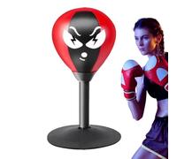 Sacco da boxe con ventosa per la gestione della rabbia da scrivania | Heavy Duty Boxing Punch Ball per parete contatore piastrelle di vetro