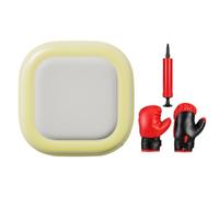 Sacco da boxe da parete, morbido, antiscivolo, ammortizzante, portatile | Set di cuscini imbottiti ad aria per adulti, per casa, appartamento, garage, camera da letto, cameretta dei bambini, studio