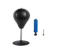 Sacco da boxe da scrivania, 39,9 cm, con ventosa antistress, con tazza e pompa