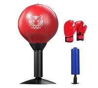 Sacco da boxe da scrivania con ventosa, per tavolo da ufficio e banconi, regalo divertente per feste, perfetto per adolescenti e adulti
