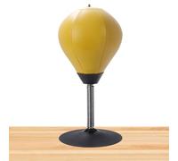 Sacco da boxe da scrivania - Palla antistress resistente, con montata con pompa gonfiabile, esercizio terapeutico per bambini, adolescenti, adulti, ufficio, casa, fitness, divertimento