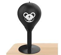 Sacco da Boxe da Tavolo, Sacco da Boxe aspirante, Sacco da Boxe con Supporto, Ventosa, Sacco da Boxe autoportante Sacco da Boxe Imbottito in Pelle Antistress per Bambini, Adulti