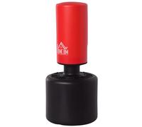 Sacco da Boxe da Terra Pesante con Altezza Regolabile (145-172cm) , Sacco da Boxe Pieno Base da Riempire con Acqua (100kg) Sabbia (120kg)