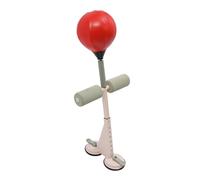 Sacco da boxe ergonomico a 6 marce, con due ventose e stabilità antiscivolo, con supporto, set da 34 x 76 cm, per ragazzi e adulti in palestra