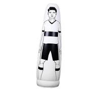Sacco da boxe gonfiabile per allenamento di calcio, resistente, bianco, 160 cm