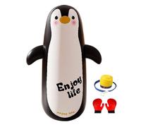 Sacco Da Boxe Gonfiabile Per Bambini,Set Da Boxe Per Bambini Da 120 Cm Con Guantoni E Pompa | Punching Sandbag Per Sollievo Stress Dei - Per Allenamento E Sport Indoor E Palestra Domestica