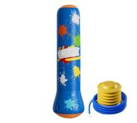 Sacco Da Boxe Gonfiabile - Sacco Da Boxe Gonfiabile Per Bambini In PVC, Bersaglio Da Con La Sabbia, Supporto Da Con Pompa | Bicchiere Di Sabbia Con Di Protezione Per Esercizi Di Fo