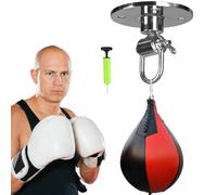 Sacco da boxe per adulti | Sacco da boxe a forma di pera e set girevole - Palla da boxe, Speed Bag Boxe per donne, uomini, adulti, palestra, casa