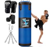 sacco da boxe per bambini sacchi da boxe pesanti con guantoni da boxe per bambini dai 3ai12 anni MMA Kickboxing Boxing Karate Muay Thai Taekwondo Training Migliori regali (non riempito)