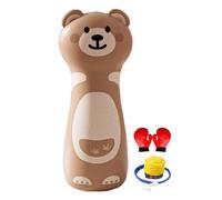 Sacco Da Boxe Per Bambini - Set Da Boxe Gonfiabile Per Resistente In PVC, Allenamento Per Figlio E Figlia, Set Da Gonfiabile Per Pratica Di Karate Ragazze Adolescenti Bambini Figlia Figli