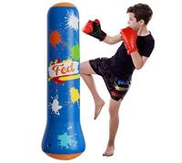 Sacco da boxe, sacco da boxe gonfiabile autoportante alto 4 piedi, da autoportante Hit & Bounce Back Air Bop Toy, da per bambini, da per bambini piccoli