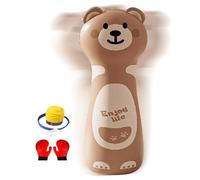 Sacco Da Pugilato Gonfiabile Per Bambini - Set Da Boxe Per Bambini Da 120 Cm Con Guantoni E Pompa,Sacco Da Boxe Per Da Gonfiare - Per Allenamento Esercizio Sport In Casa E All Aperto