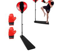 Sacco Da Pugilato Per Bambini,Palla Per Calci E Pugni Con Guantoni - Set Di Palla Da Box Per Interni | Per Casa Dallo Stress Palestra Esercizio Indoor Allenamento Ufficio E Scuola