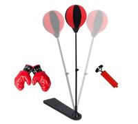 Sacco Da Pugilato Per Bambini - Sacco Da Boxe Regolabile In Altezza Con Guantoni,Set Fitness Stabile Giocattolo Sportivo Per Bambini 3-10 Anni - Per Giardino E Casa