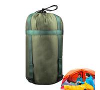 Sacco di Compressione per Sacco a Pelo - Sacco da Viaggio Compatto e Leggero con Chiusura Sicura | Borsa Organizer in Nylon per Backpacking per Viaggi in Campeggio, Avventure di Escursionismo