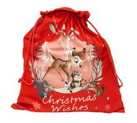 Sacco Di Natale In Velluto Di Lusso Disney Per Regali - Bambi