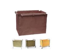 Sacco di ricambio per carrello della biancheria, Sacchi di ricambio for carrelli portabiancheria rettangolari da 400 litri, for cesti con ruote, lavanderia, hotel(D)