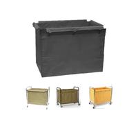 Sacco di ricambio per carrello della biancheria, Sacchi di ricambio for carrelli portabiancheria rettangolari da 400 litri, for cesti con ruote, lavanderia, hotel(A)