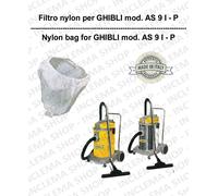 SACCO FILTRO NYLON cod: 3001215 PER aspirapolvere GHIBLI modello AS9 I - P