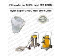 SACCO FILTRO NYLON cod: 3001215 PER aspirapolvere GHIBLI modello SP9/COMBI