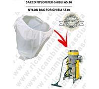 SACCO FILTRO NYLON cod: 3001220 PER aspirapolvere GHIBLI modello AS30