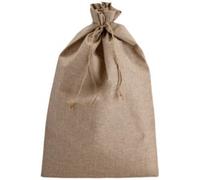 Sacco in juta natalizio h 80x50 cm con cavallotto