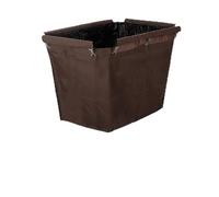 Sacco interno per carrello della biancheria, 1/2 sacchetti di ricambio per carrello della biancheria, sacchetto portaoggetti in tessuto Oxford per carrelli commerciali, 90 × 65 × 80 cm (marrone, 1