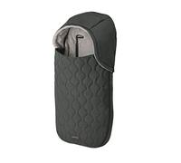 Inglesina Sacco Termico Newborn 3 in 1 per Culla e Seggiolino Auto, Interno in Caldo Fleece, Esterno Trapuntato Water-Resistant, Cappuccio Removibile, 40 x 76 cm, Graphite