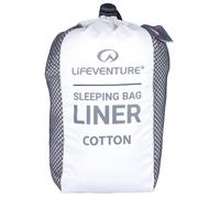 Sacco lenzuolo LifeVenture Cotton Sleeping Bag Liner, Rectangular Colore: grigio