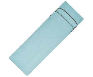 Sacco-lenzuolo Sea To Summit Comfort Blend Sleeping Bag Liner Rectangular con tasca per cuscino - Blue