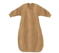 Sacco nanna a maniche lunghe per bambini e bambini, 100% merino biologico, TOG 1.7, traspirante, unisex, misura 60 cm e 75 cm, sostenibile e equo, per la transizione e l'inverno, made in Germany
