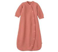 Sacco nanna a maniche lunghe per bambini e bambini, 100% merino biologico, TOG 1.7, traspirante, unisex, misura 60 cm e 75 cm, sostenibile e equo, per la transizione e l'inverno, made in Germany