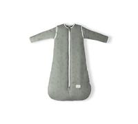 MOOVO by Nuvita 90150 | Sacco Nanna Invernale con Zip Centrale e Cerniera per i Piedi, in Cotone e imbottitura in materiale Riciclato, certificato OEKO TEX | 6-18 MESI | Sage Green Floral