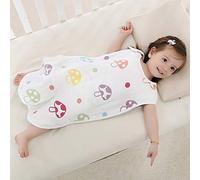 Sacco Nanna Per Bambini Il Condizionatore D'aria In Cotone Per Bambini è Un Pigiama Per Bambini Appena Nato In Cotone Primavera Ed Estate Mushroom Codice M (adatto Per 6-12 Mesi) Sei Strati Di Garza