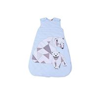 Sacco Nanna Per Bambini In Cotone Spesso Autunnale E Invernale In Stile Giubbotto. L'anti-calcio Del Bambino è Climatizzato (Orso polare,80CM)